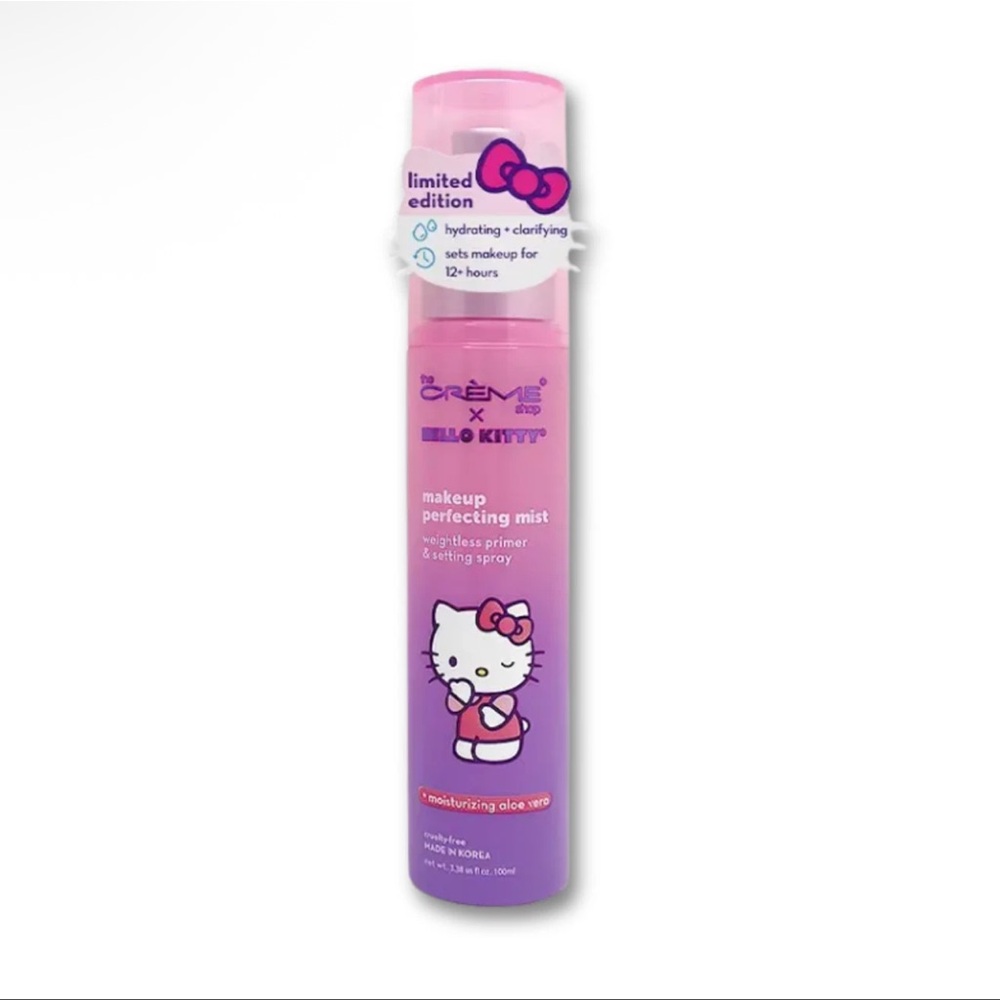 The Crème Shop x Hello Kitty Limited Edition Makeup Perfecting Mist